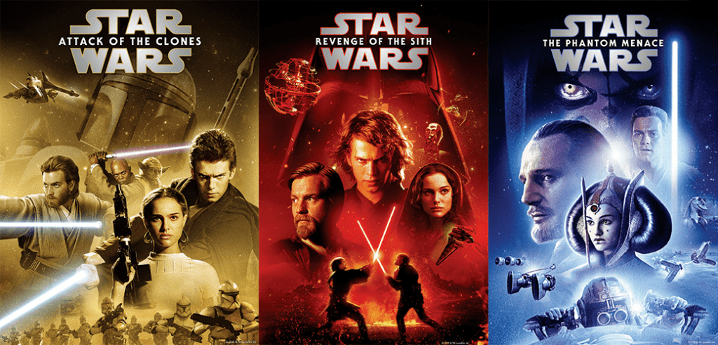 star wars all the three episodes