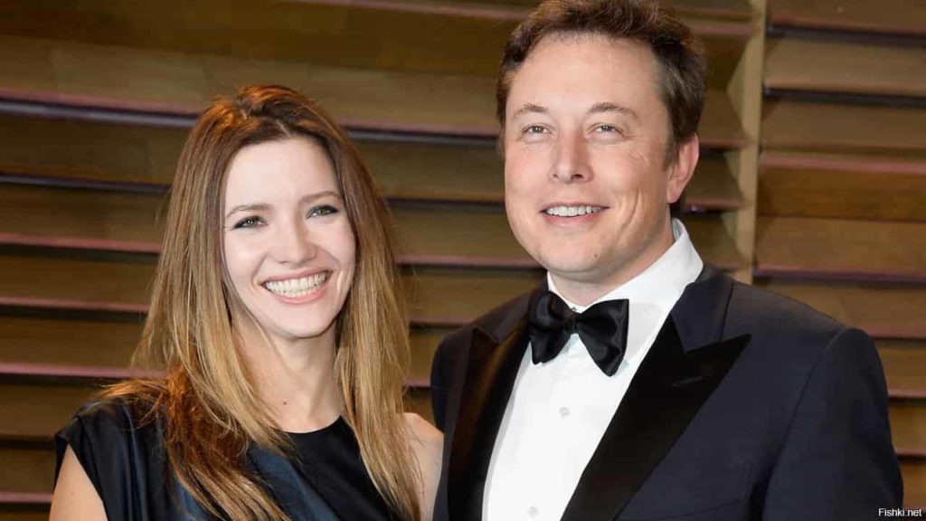 Elon musk and his second Talulah Riley