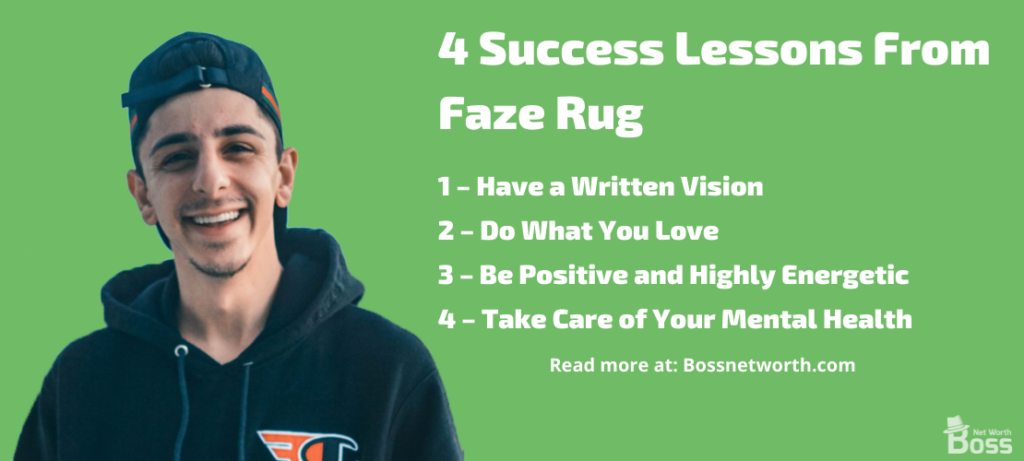 4 Success Lessons Faze Rug