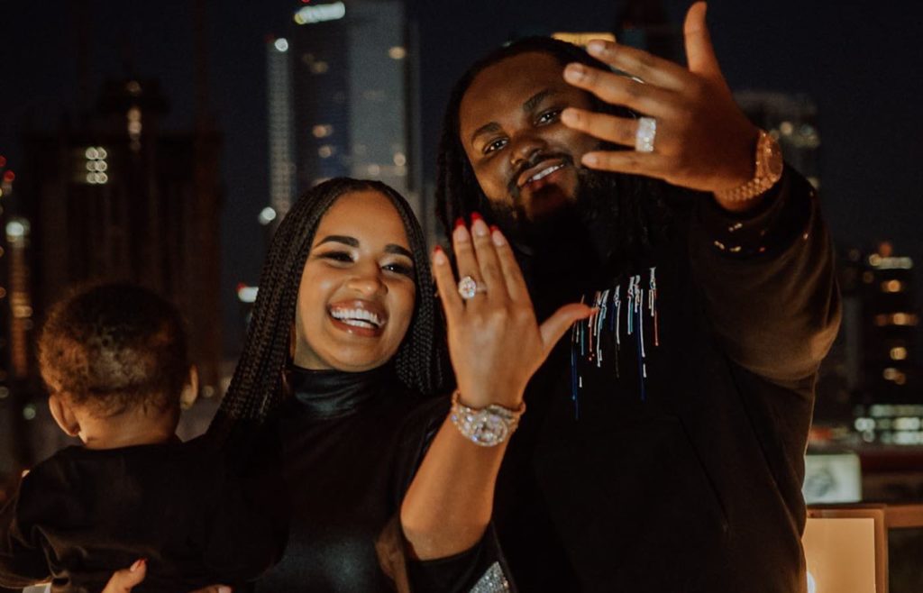 Tee Grizzley Wife & son