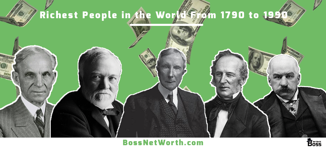 The Top 20 Richest People in the History of America
