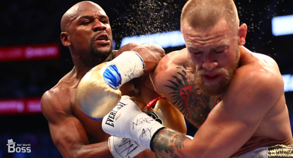 Conor McGregor Get Punched by Floyd Mayweather.