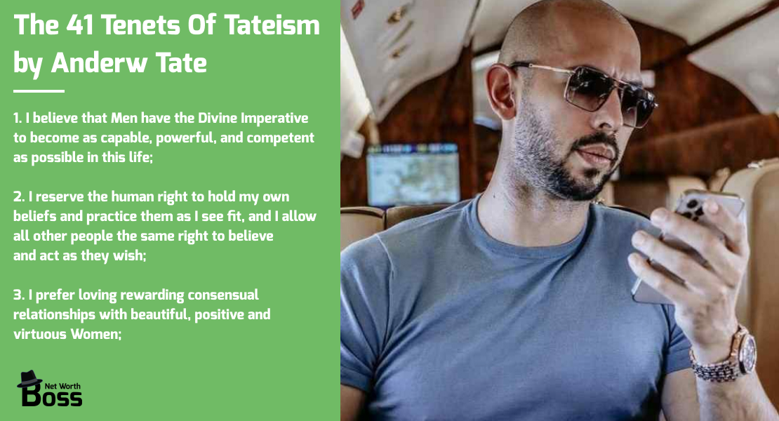 The 41 Tenets Of Tateism by Anderw Tate